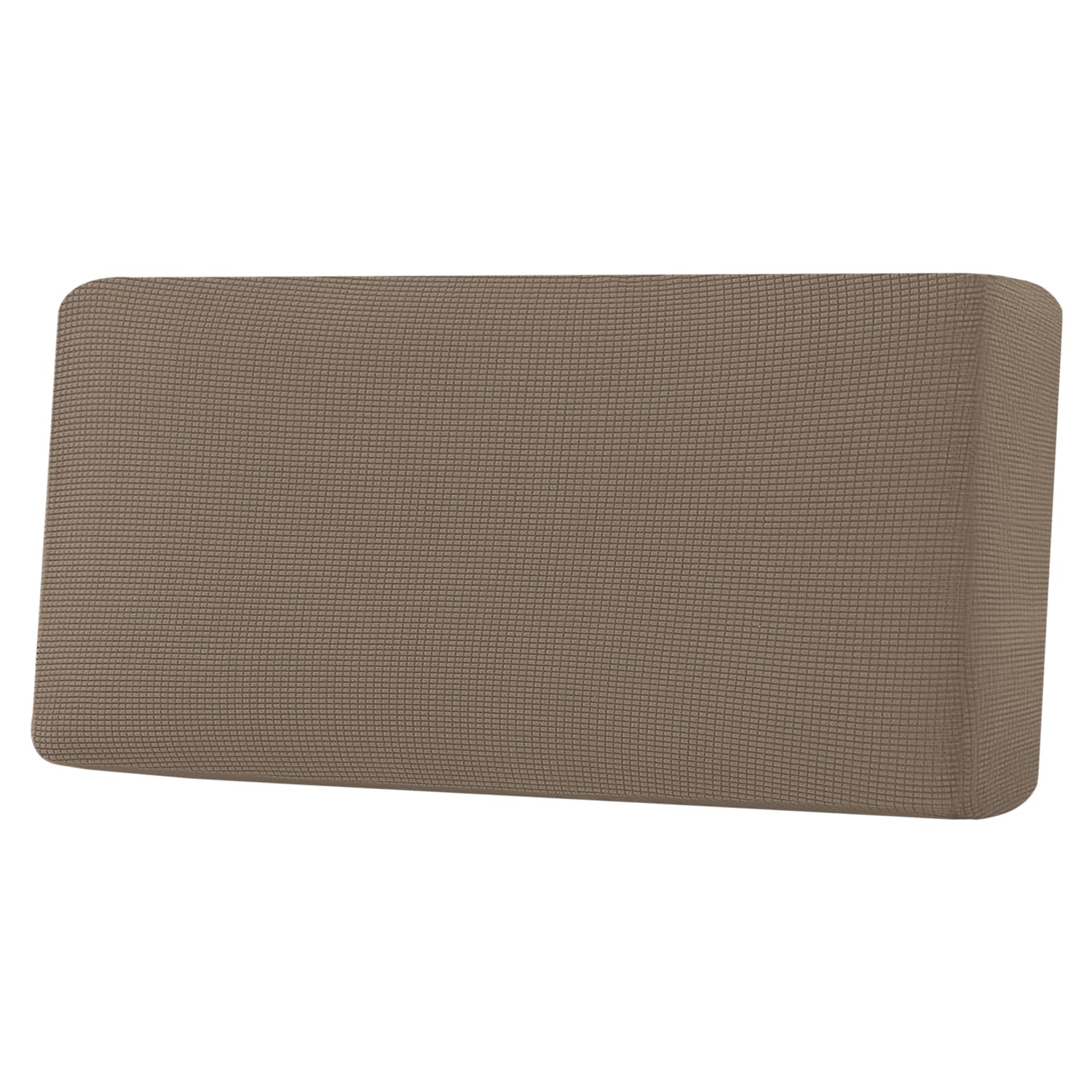 H.VERSAILTEX Super Stretch Individual Seat Cushion Covers Sofa Covers Couch Cushion Covers Slipcover Sets Thick Jacquard Textured Twill Fabric (1 Piece Sofa Cushion Cover, Macchiato)