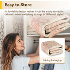 RELEANY Washable Area Rug, Runner 2'x6', Pink/Light Vintage Pink