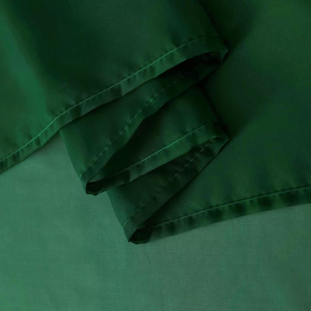 SpaceDresser Basic Rod Pocket Sheer Voile Window Curtain Panels White 1 Pair 2 Panels 70 Width 84 Inch Long for Kitchen Bedroom Children Living Room Yard(Foliage Green,70 W x 84 L)