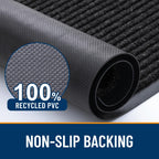 OLANLY 2-Pack Front Door Mats 59x34, Waterproof Heavy-Duty Doormats