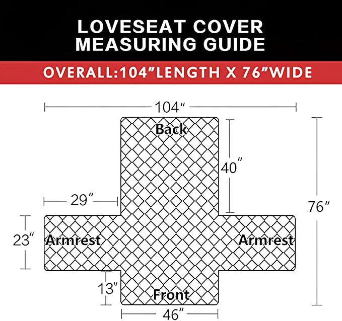 Easy-Going Reversible Loveseat Couch Cover for 2 Cushion Couch Sofa Cover for Dogs Water Resistant Furniture Protector with Foam Sticks Elastic Straps for Pet (Loveseat, Beige/Beige)