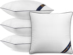 Utopia Bedding Throw Pillow Inserts (Pack of 4, White), 20 x 20 Inches Decorative Indoor Pillows for Sofa, Bed, Couch, Cushion Sham Stuffer