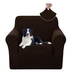 U-NICE HOME Stretch Recliner Chair Cover Armchair Slipcover, Chocolate