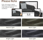 Sectional Couch Covers, 2 Pieces Washable L Shaped Couch Covers Sofa Blanket for Dogs Pet Friendly Sectional Sofa Slipcovers Furniture Covers,71"x 118"+ 71"x 118",(XX-Large,Charcoal Gray)