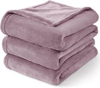 BEDELITE Fleece Blanket Dusky Violet Throw Blankets for Couch & Bed, Luxury Plush Cozy Fuzzy Blanket 50x60 inches, Super Soft Warm Lightweight Throw Blanket for Travel Camping