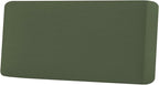 H.VERSAILTEX Super Stretch Individual Seat Cushion Covers Sofa Covers Couch Cushion Covers Slipcover Sets Thick Jacquard Textured Twill Fabric (1 Piece Sofa Cushion Cover, Bronze Green)