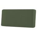 H.VERSAILTEX Super Stretch Individual Seat Cushion Covers Sofa Covers Couch Cushion Covers Slipcover Sets Thick Jacquard Textured Twill Fabric (1 Piece Sofa Cushion Cover, Bronze Green)