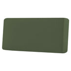 H.VERSAILTEX Super Stretch Individual Seat Cushion Covers Sofa Covers Couch Cushion Covers Slipcover Sets Thick Jacquard Textured Twill Fabric (1 Piece Sofa Cushion Cover, Bronze Green)