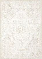 5x7 Area Rugs for Living Room: Washable Rug Vintage Large Rugs Soft Non Slip Low Pile Rug Floral Distressed Floor Carpet for Bedroom Kitchen Nursery Dining Room Home Office (Beige, 5'x7')