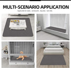 Easy-Going Sectional Couch Covers for Dogs L Shape Sofa Cover Reversible Sofa Slipcover Chaise Lounge Cover Furniture Protector Cover for Pets Dog Cat (42 x 68 inches, Gray/Gray)