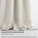 Deconovo Living Room Curtains 72 Inches Long, Blackout Curtains for Bedroom