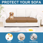 Smiry Couch Cushion Covers, Stretch Couch Covers for Sofa