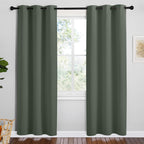 NICETOWN Navy Blackout Curtains for Kid's Room 42" Wide x 78" Long 2 Panels