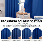 Deconovo Blackout Curtains for Bedroom, Living Room Curtains 84 Inches Long