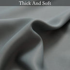 SimpleHome Ombre Curtains 42 x 84 Inch for Bedroom 2 Panels, Gradient Grey White to Grey Light Blocking Thermal Insulated Grommet Room Darkening Window Curtain/Drapes for Living Room