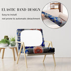 Outdoor Cushion Covers Set,8PCS Patio Furniture Couch Seat Slipcovers, Replacement for Sofa Sectional Chair(Cover，Only)