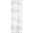 nuLOOM Jeni Off White Checkered Washable Runner Rug, 2' x 8'