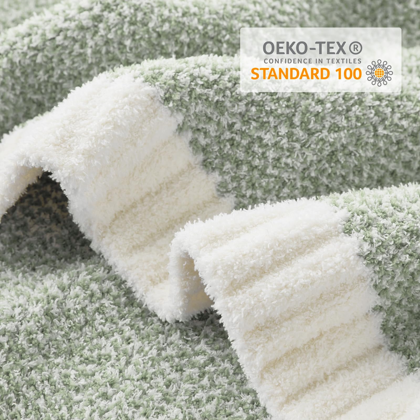 Snuggle Sac Heather Throw Blanket for Couch, Reversible Super Soft Blankets Warm Cozy Knit Fuzzy Plush Lightweight for Sofa, Bed, Camping, Picnic (Sage Green, Twin (60"x80"))