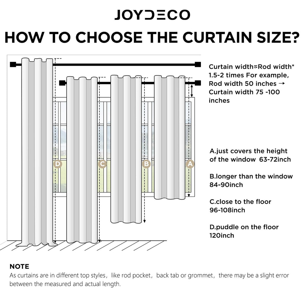 Joydeco Blackout Curtains for Bedroom - 100% Light Blocking 2 Panels Set Yellow Drapes 37" W x 96" L, Thermal Insulated Room Darkening Curtains, Linen Textured for Living Room, Rod Pocket & Back Tabs