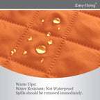 Easy-Going Reversible Couch Cover, 2 Cushion Sofa, Orange/Black