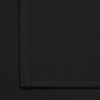 Yakamok Blackout Curtains for Bedroom - Grommet Thermal Insulated Room Darkening Curtains for Living Room, Set of 2 Panels (52 x 54Inch, Black)