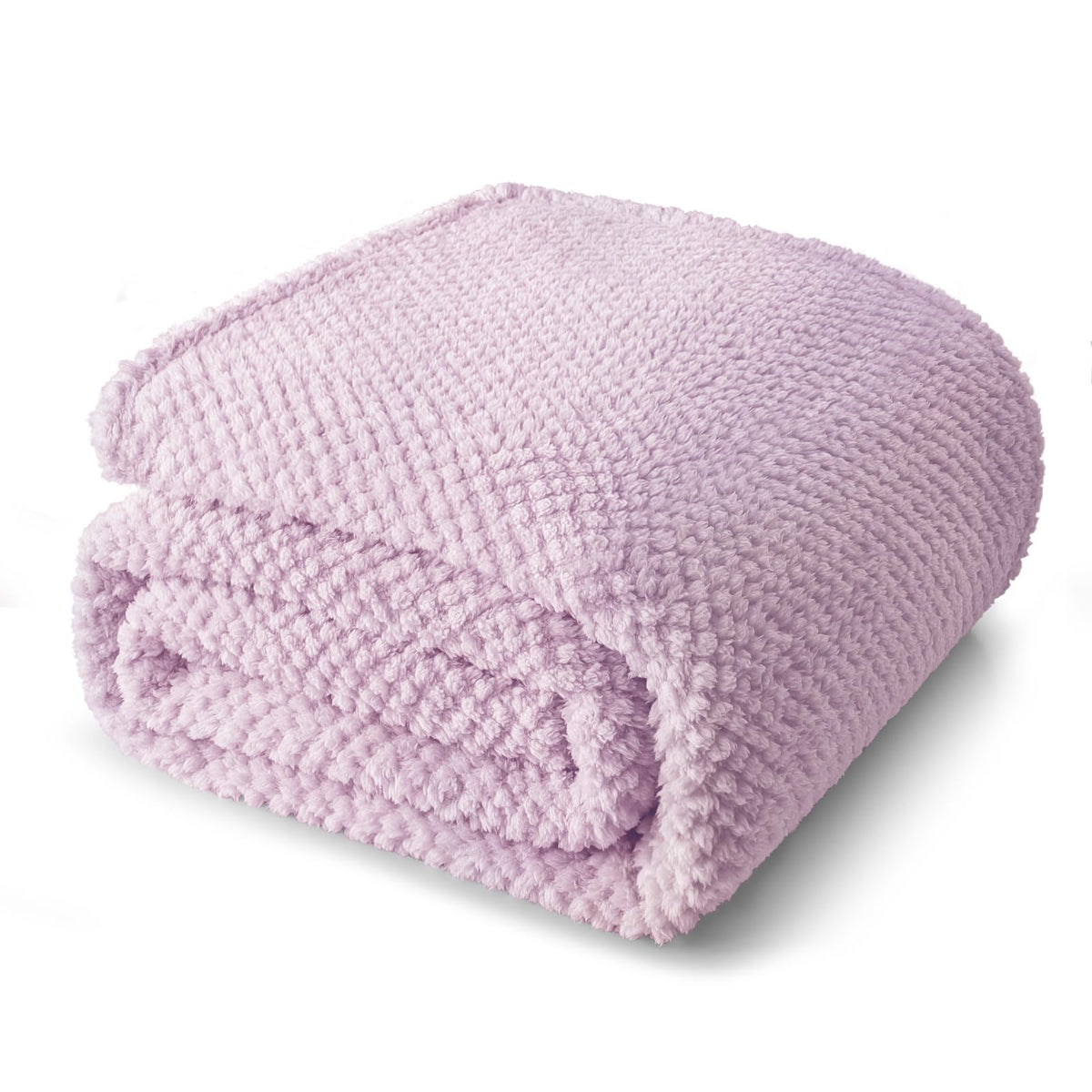Whale Flotilla Soft Fleece King Size Bed Blanket, Light Grey