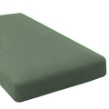 H.VERSAILTEX Super Stretch Individual Chaise Cover Sectional Couch Covers for L Shaped Sofa Both Left/Right Featuring Thick Jacquard Textured Twill Fabric (1 Piece Chaise Cover, Loden Frost)