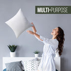 Utopia Bedding Throw Pillows, 22x22 Pillow Inserts, Pack of 1, White