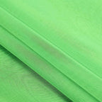 SpaceDresser Sheer Voile Window Treatment Rod Pocket Curtain Panels for Kitchen Bedroom Living Room Drapes Sunlight Filtering Privacy Semi Home Decor Assorted Colors Sizes (Sharp Green, 52 W x 63 L)
