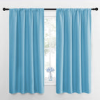 NICETOWN Kitchen Blackout Curtains Panels - Window Treatment Thermal Insulated Room Darkening Rod Pocket Drapes for Bedroom (Teal Blue, Set of 2, 42 by 63 inches Long)