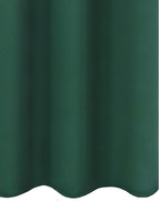 LEMOMO Dark Green Bedroom Blackout Curtains/52 x 54 Inch Long/Set of 2 Curtain Panels/Thermal Insulated Room Darkening Curtains