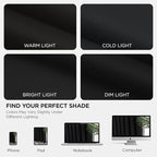 Joydeco Blackout Patio Sliding Door Curtains 108 Inches Long, Grommet Privacy Room Divider Curtains, Extra Wide Thermal Blackout Drapes for Bedroom Living Room (Black, 100Wx108L, 1 Panel)