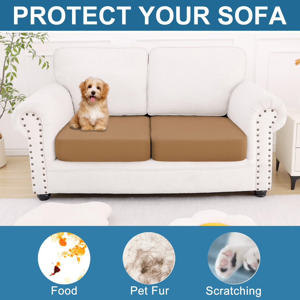 Smiry Couch Cushion Covers, Stretch Couch Covers for Sofa