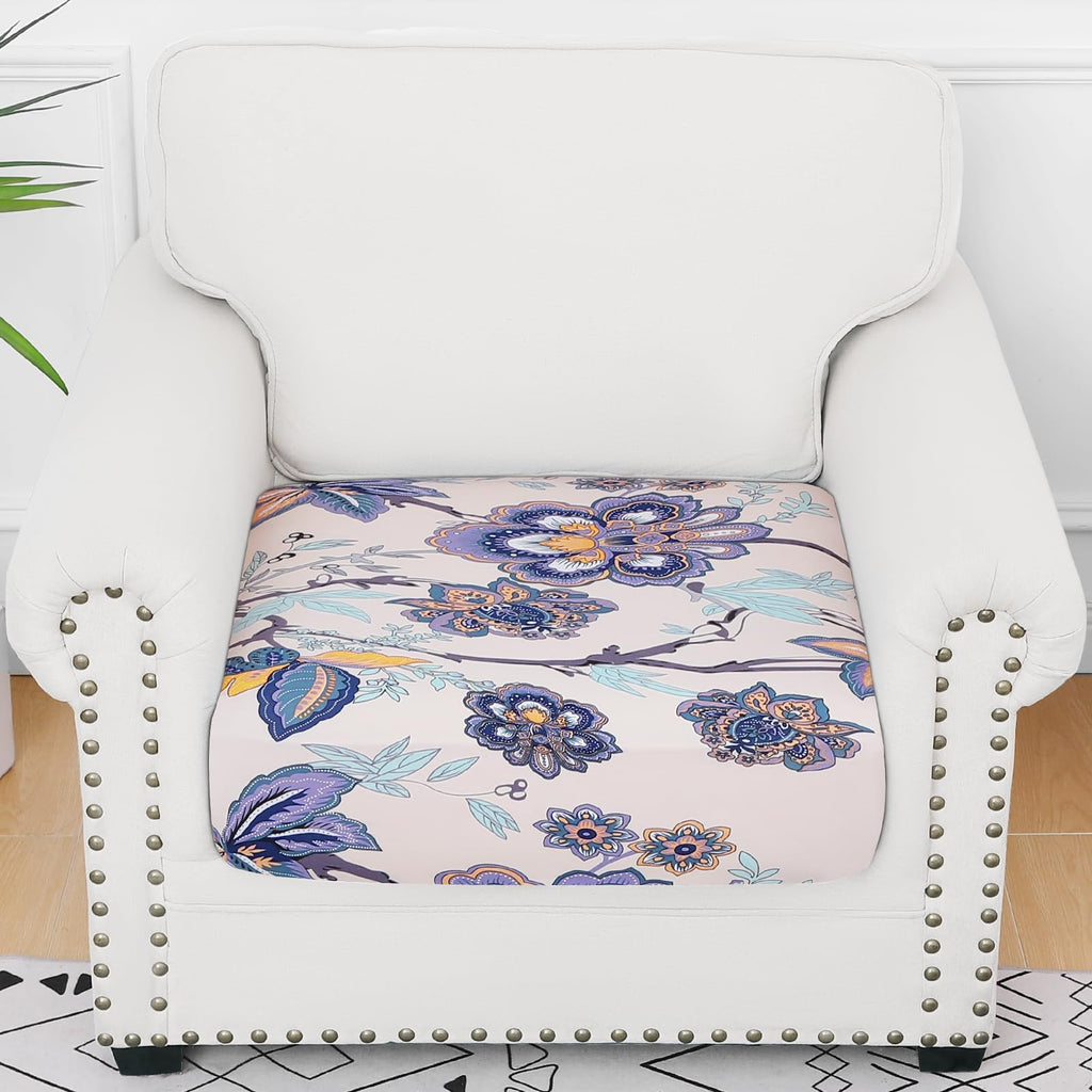 Smiry Printed Couch Cushion Covers, Stretch Couch Covers for Sofa