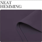 NICETOWN Greyish Purple Blackout Curtains 84 inches Length for Living Room, 2 Panels, 42" Wide, Thermal Insulated Long Drapes for Large Window