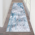 HEBE Hallway Runner Rug 2'x6', Washable Non Slip Kitchen Rug Runner