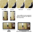Chyhomenyc Mustard Yellow Sheer Curtains 96 inches Long 2 Panels, Light Filtering Soft Airy Solid Elegant Voile Window Treatment Drapes for Bedroom Living Room, 42Wx96L, 8FT L