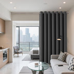 Joydeco Blackout Patio Sliding Door Curtains, Privacy Room Divider Curtains