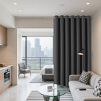 Joydeco Blackout Patio Sliding Door Curtains, Privacy Room Divider Curtains