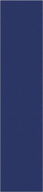 KOZYFLY Long Runners for Hallways 2.6x12 ft Washable Kitchen Runner Non Slip Rubber Backed Hallway Rugs Cotton Entryway Runner Rug Floor Carpet for Indoor Hall, Backdoor, Kitchen, Royal Blue/Navy