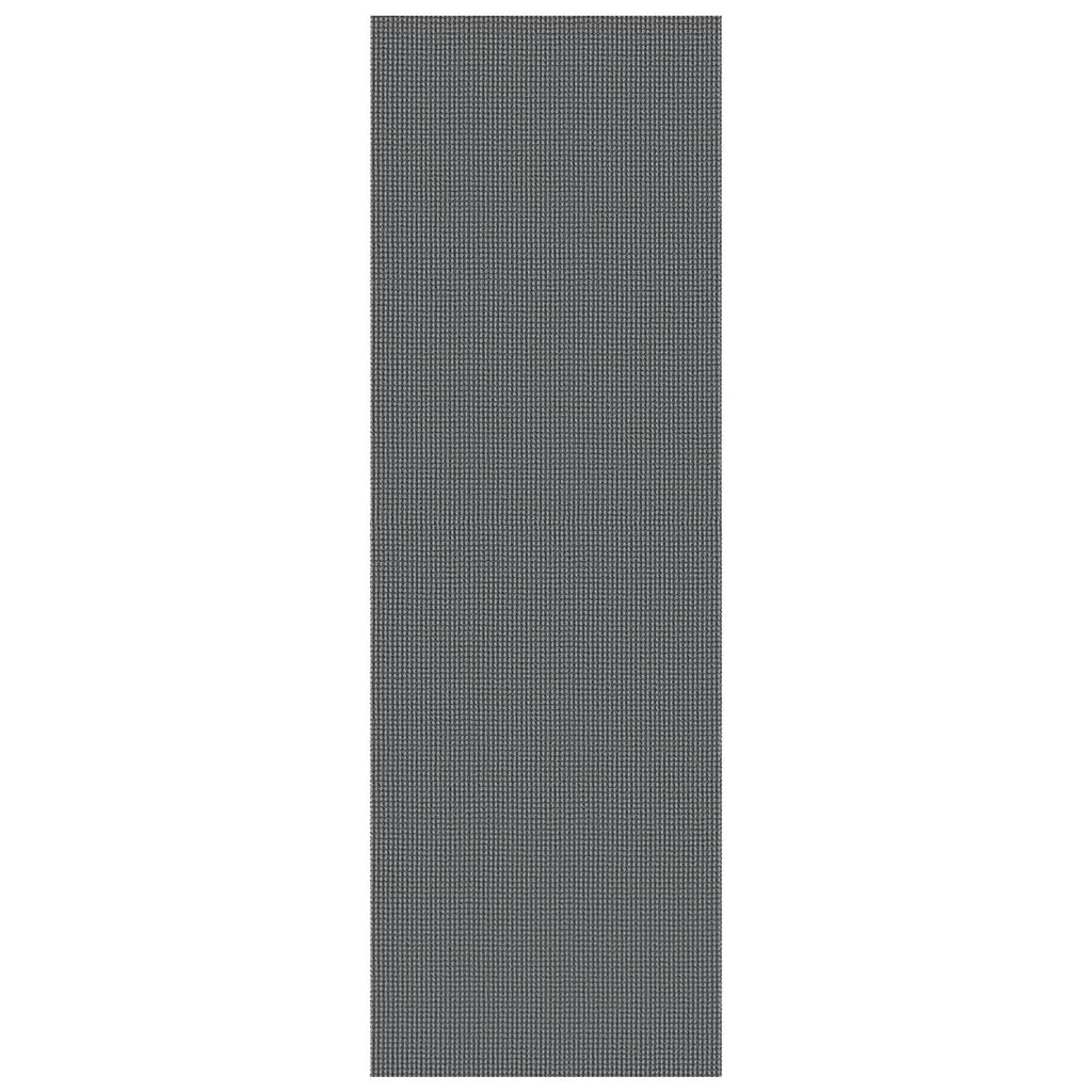 KOZYFLY Long Runners for Hallways 3x12 ft Washable Kitchen Runner Non Slip Rubber Backed Hallway Rugs Cotton Entryway Runner Rug Floor Carpet for Indoor Hall, Backdoor, Kitchen, Grey/Dark Grey