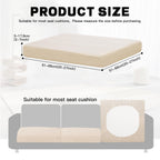 DREAHOTEXTIL 8Pcs Outdoor Cushion Covers, Patio Cushion Covers