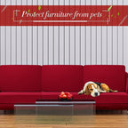 Newwiee Set of 4 Stretch Patio Cushion Covers Sofa Couch Seat Chair Slipcovers Cushion Cover Replacement Furniture Protector for Pets Washable(Burgundy,Seat Cover,Solid)