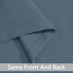Yakamok Room Darkening Curtains 52x96 inch Length Stone Blue-Living Room