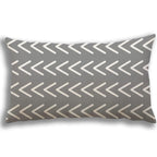 YCOLL Lumbar Pillow Covers 12x20 Set of 4, Modern Sofa Throw Pillow Cover, Decorative Outdoor Linen Fabric Pillow Case for Couch Bed Car，Gray