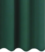 LEMOMO Dark Green Blackout Curtains/52 x 84 Inch Long/Set of 2 Curtain Panels/Thermal Insulated Room Darkening Curtains for Bedroom