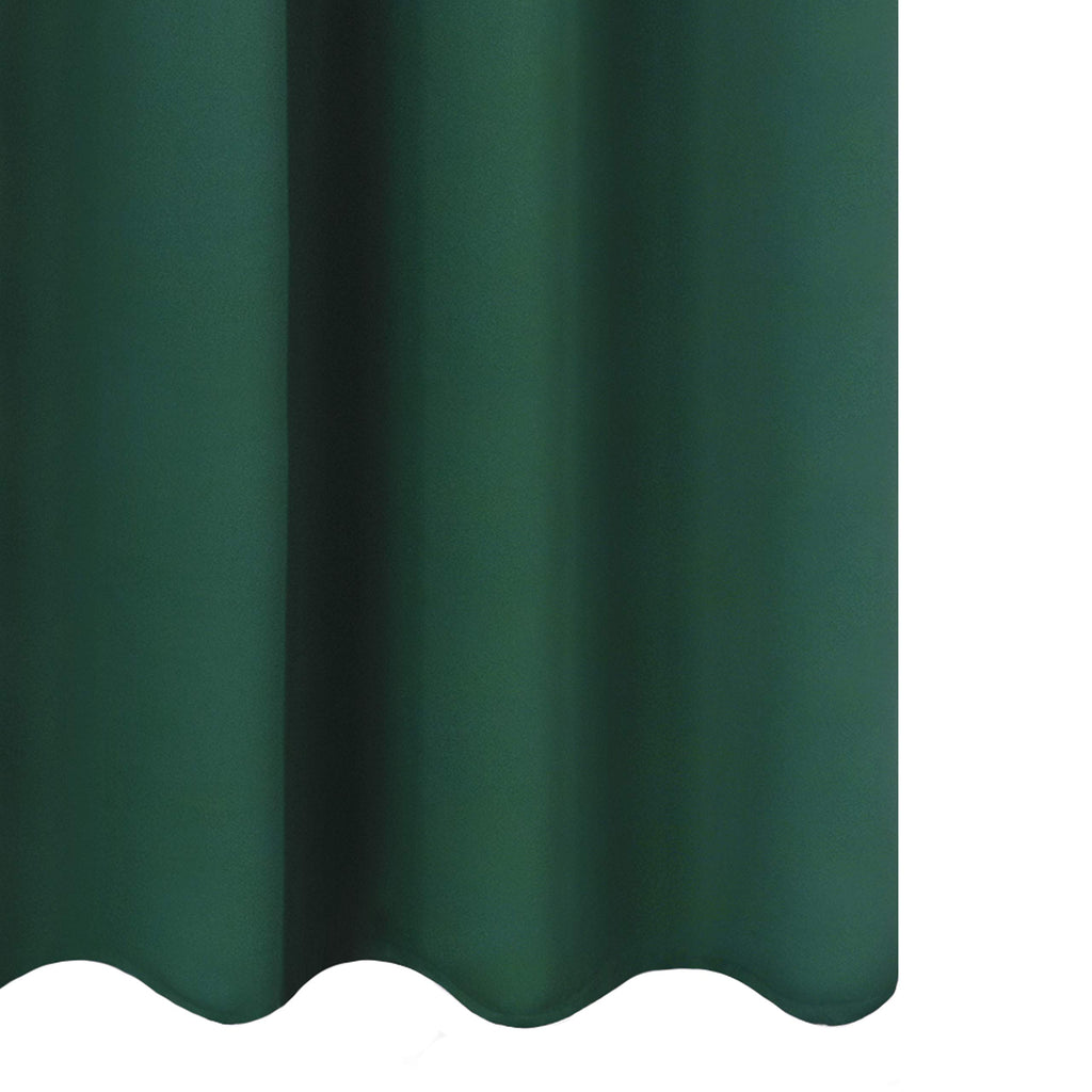 LEMOMO Blackout Curtains 66 x 95 inch/Dark Green Curtains Set of 2 Panels/Thermal Insulated Room Darkening Bedroom Curtains