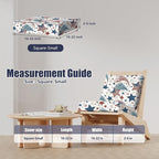 8Pcs Stretch Patio Cushion Covers, Outdoor Couch & Sofa Replacement Slipcovers for Patio Furniture Cushion Covers, Washable Reusable Furniture Protector