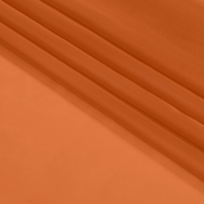 OWENIE Sheer Orange Curtains, Sheer Curtains 84 inch Length 2 Panels Set, Rod Pocket Voile Fimly Sheer Drapes for Living Room/Bedroom, 2pcs, Each 42" W x 84" L
