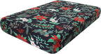 hyha Printed Couch Cushion Covers, Floral Sofa Covers Washable for 2 Cushion Couch, Stretch Pattern Outdoor Cushion Covers for Patio Furniture with Elastic Bottom(Medium, Christmas Botanical)